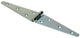 1014445 - Heckscharniere 2 gel.bl.plattiert. 300 x 50 mm | 12 Stück