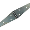 1014445 - Heckscharniere 2 gel.bl.plattiert. 300 x 50 mm | 12 Stück