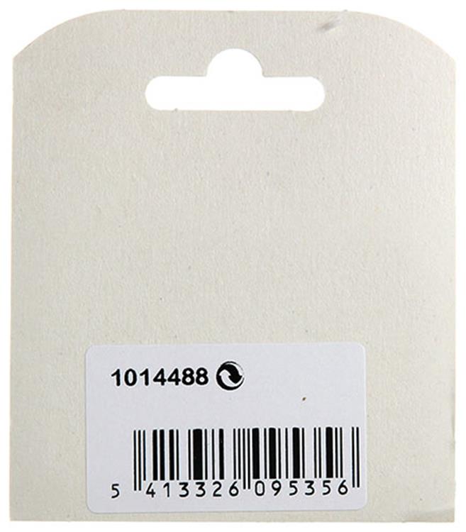 Mack 1014488 - 12 Kunststoff-Schlagmuttern M6 ø 11 mm x 11 mm | 10 Stück