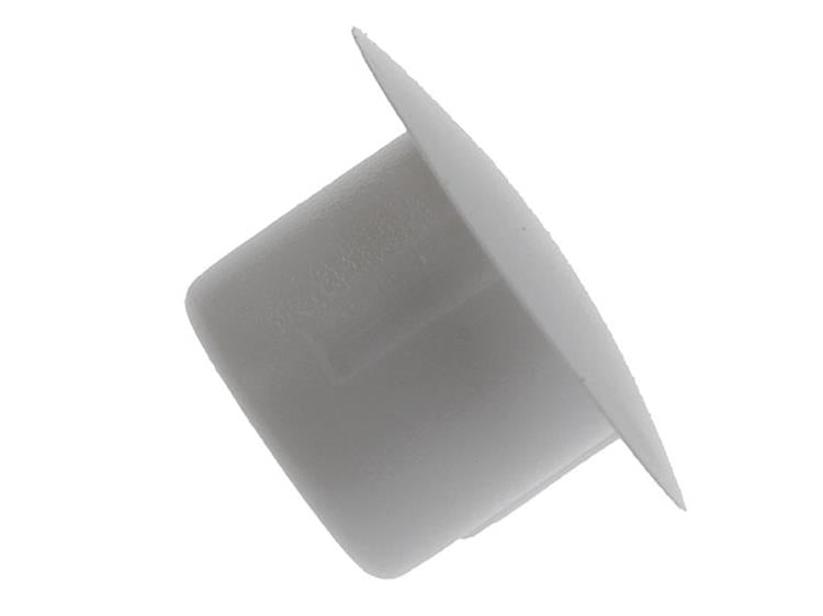 Mack 1014489 - 12 weiße Abdeckkappen ø 6 mm | 5 Stück