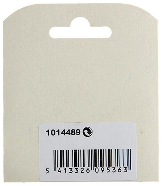 Mack 1014489 - 12 weiße Abdeckkappen ø 6 mm | 5 Stück