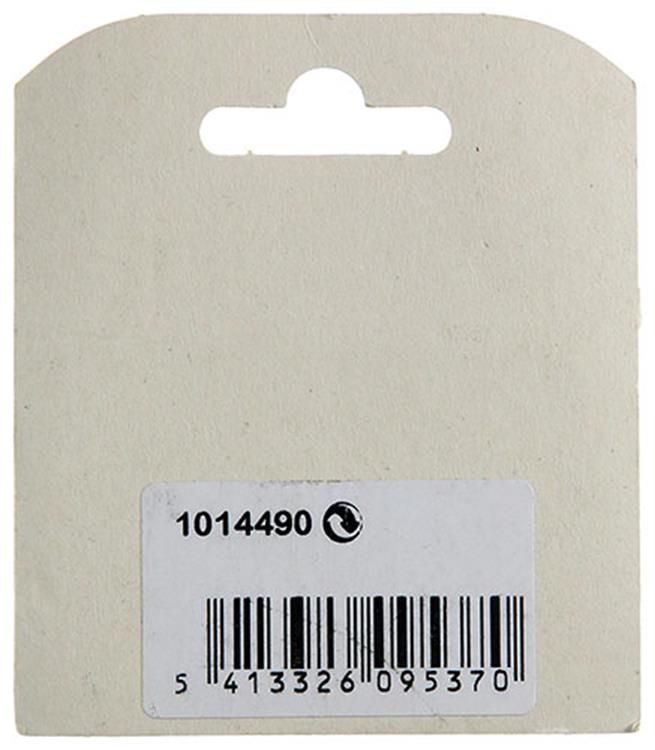 Mack 1014490 - 12 Regalstützen transparent ø 5 mm | 5 Stück