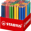 Stabilo Trio dick – dreieckige Buntstifte mit extra dicker Mine – Schulpackung à 300 Stück