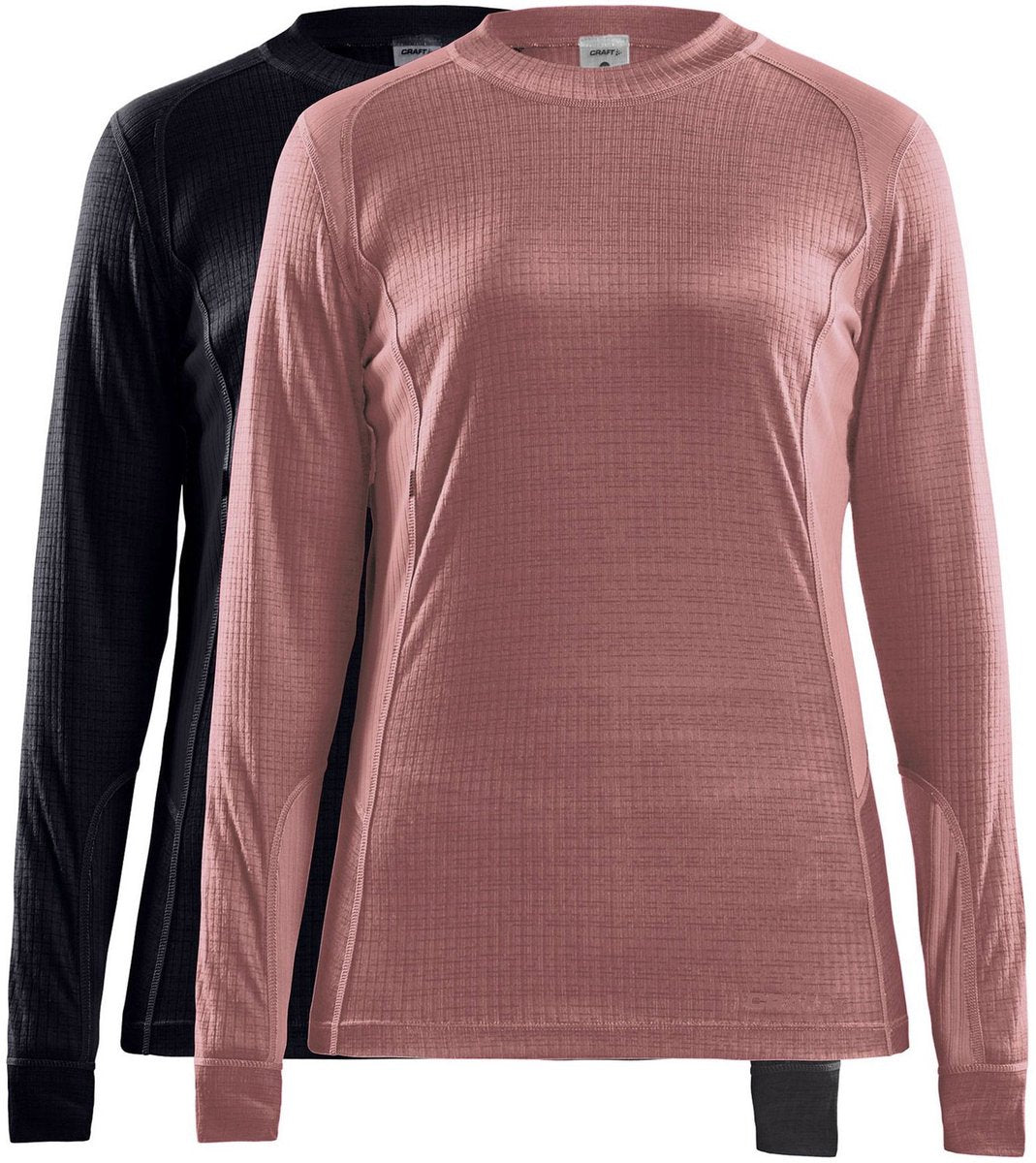Craft Core Baselayer-Thermoshirt Damen (2er-Pack) – Größe S