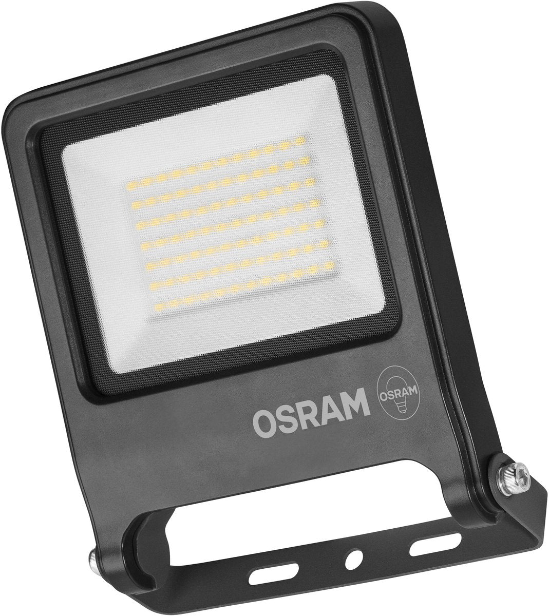 Osram Endura Flood PC 50 W LED-Flutlicht, 3000 K Warmweiß, 5000 Lumen, IP65-Flutlicht, langlebiges Aluminium, 100 Lm W Effizienz, Dunkelgrau