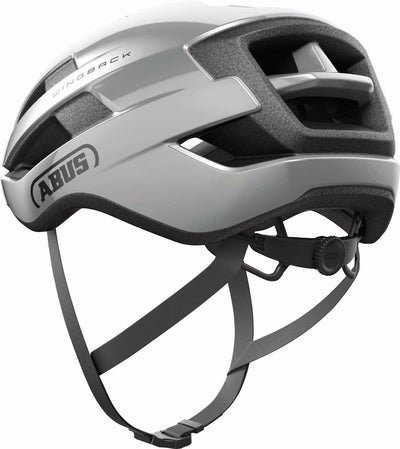 Abus Helm Wingback Glanz Silber L 57-61cm