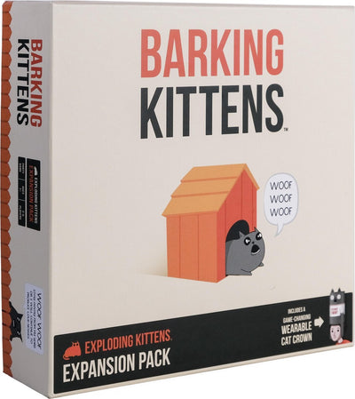 Exploding Kittens Barking Kittens Erweiterung – Englisches Kartenspiel