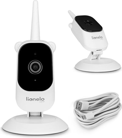 Lionelo Care Babyline 3.2 Kamera – 3-fach digitaler Zoom – bidirektionale Kommunikation möglich – Aufnahmemöglichkeit – Kameraauflösung: 1920 x 1080 px