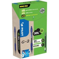 Gel-Tintenroller Pilot 0,32 mm 24er Pack blau