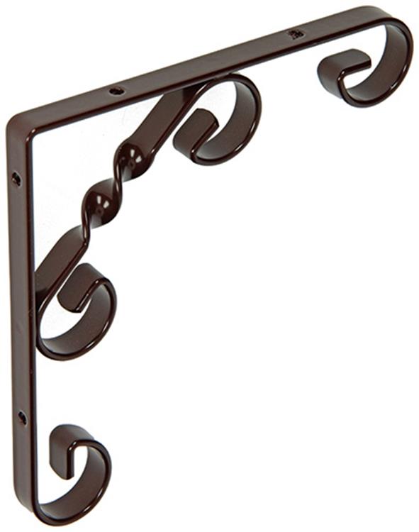 1014752 - rustikale gedrehte Kegelsohle braun 150x150x13mm | 12 Stück