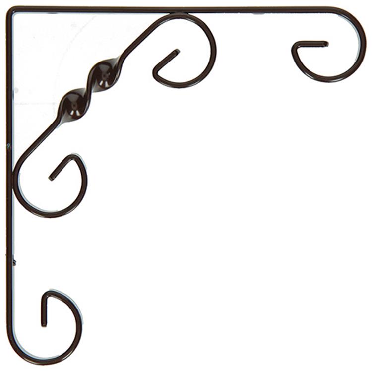 1014752 - rustikale gedrehte Kegelsohle braun 150x150x13mm | 12 Stück