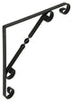 1014758 - rustikale gedrehte Kegelsohle schwarz 250x250x13mm | 12 Stück