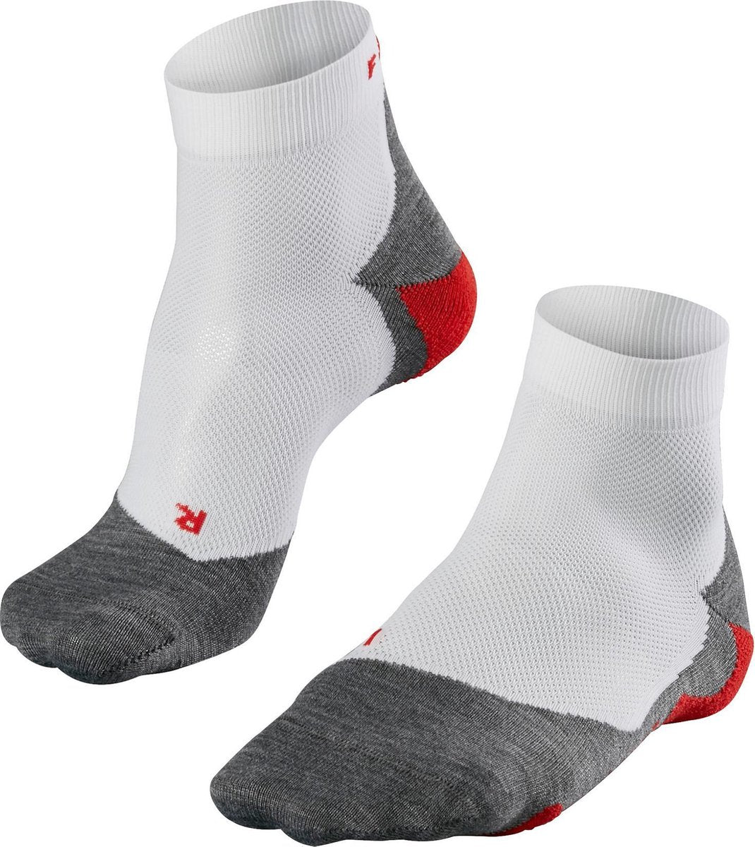 Falke ru5 kurze Anti-Blasen-Funktionsmaterial-Laufsocken Herren weiß - Größe 39-41