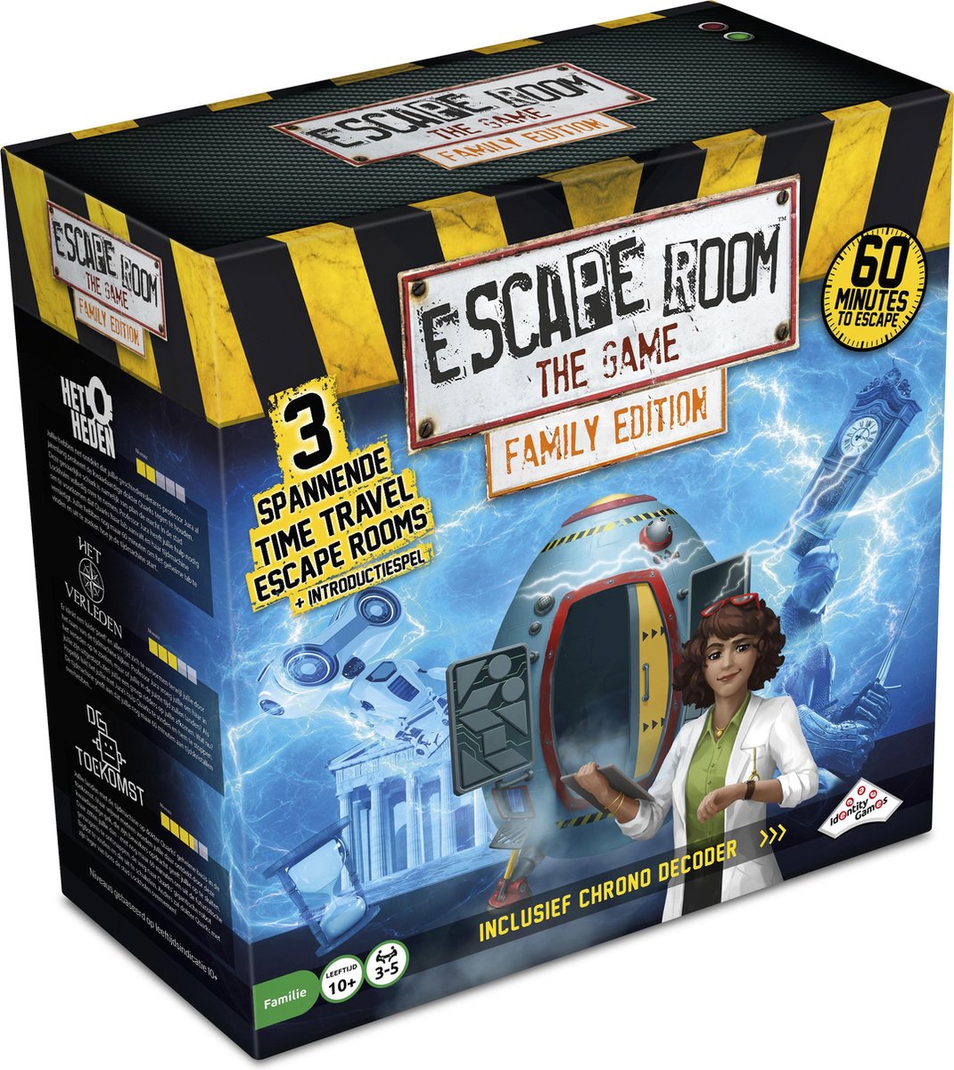 Identitätsspiele Escape Room die Spielzeitmaschine
