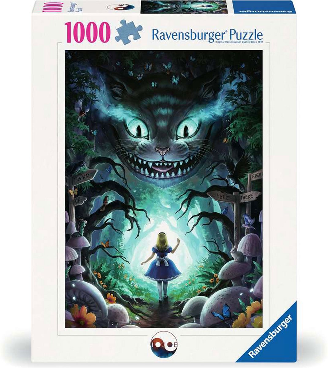 Ravensburger Jigsaw Puzzle Adventures mit Alice, 1000st.