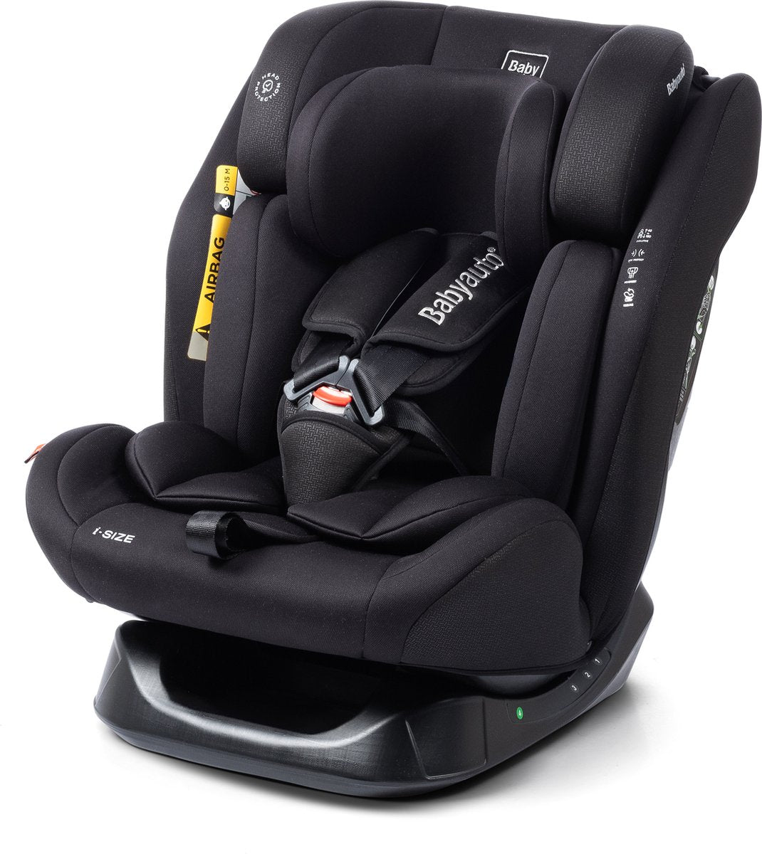Babyauto Lolo Autositz | isize | 40-150cm | 0–12 Jahre 0–36 kg | Gruppe 1 2 3 | schwarzer Autositz