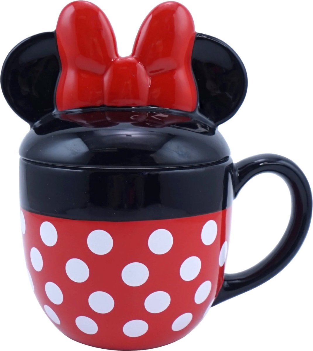Half Moon Bay Disney – Becher in Minnie-Maus-Form mit Deckel – 425 ml