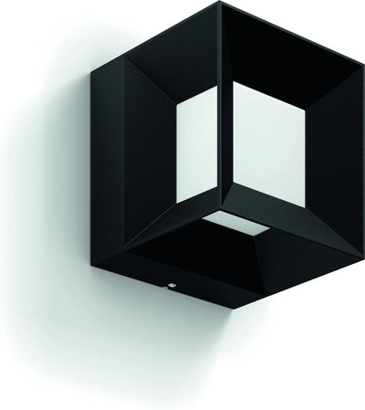 Philips LED Philips Parterre Außenwandleuchte – Schwarz