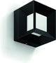 Philips LED Philips Parterre Außenwandleuchte – Schwarz