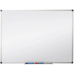 Whiteboard-Büromarschall aus weiß lackiertem Stahl