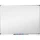 Whiteboard-Büromarschall aus weiß lackiertem Stahl