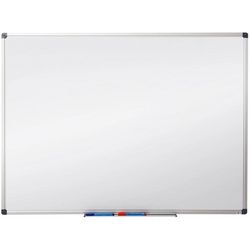 Whiteboard-Büromarschall aus weiß lackiertem Stahl