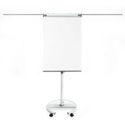 Mobiles Flipchart Master of Boards Shark Steel Grey