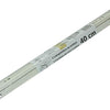 1013689 – Paar rollende Schubladenführungen weiß 25 kg 40 cm | 5 Stück