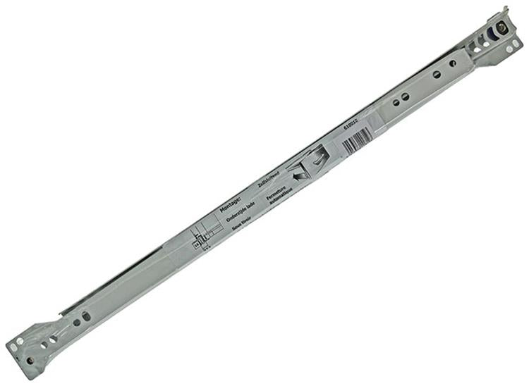 1013690 – Paar rollende Schubladenführungen weiß 25 kg 45 cm | 5 Stück