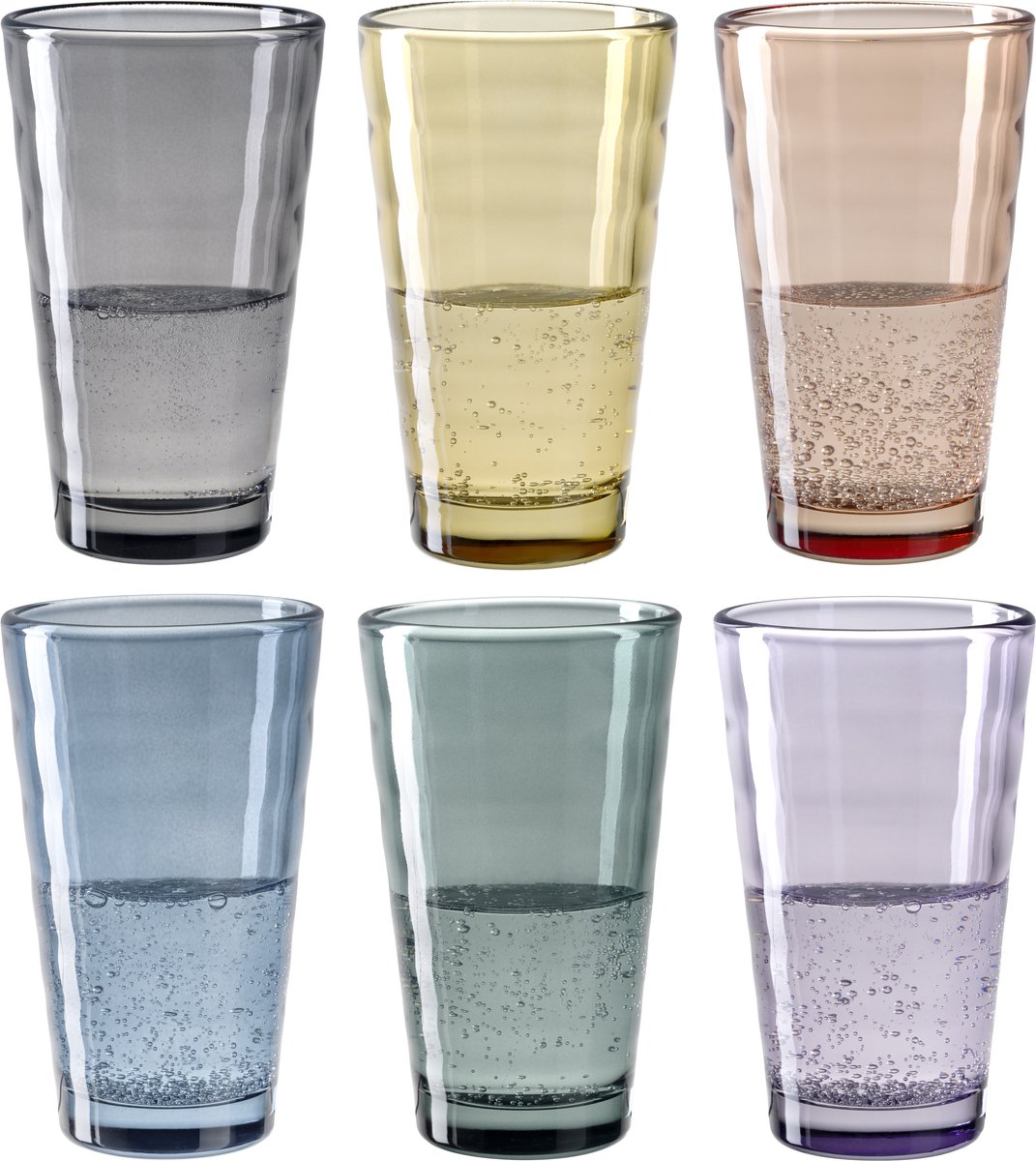 Leonardo Verso Longdrinkglas 300ml sortiert - Set 6
