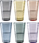 Leonardo Verso Longdrinkglas 300ml sortiert - Set 6