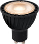 Lucide MR16 - LED-Lampe - ø 5 cm - LED - GU10 - 1x5W 2700K - Tag-Nacht-Sensor - Schwarz