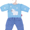 Heless Dolls Jeans mit Eisbärenpullover, 35-45 cm