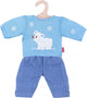 Heless Dolls Jeans mit Eisbärenpullover, 35-45 cm