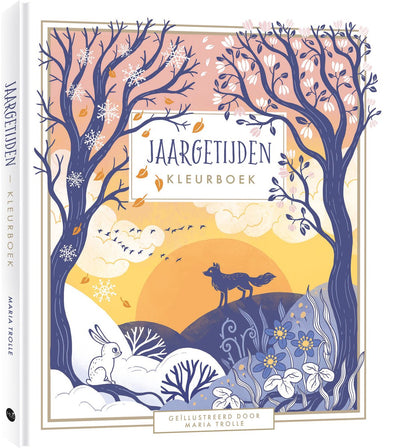 Malbuch „Sparrow Creative Seasons“ – Maria Trolle – Malbuch für Erwachsene