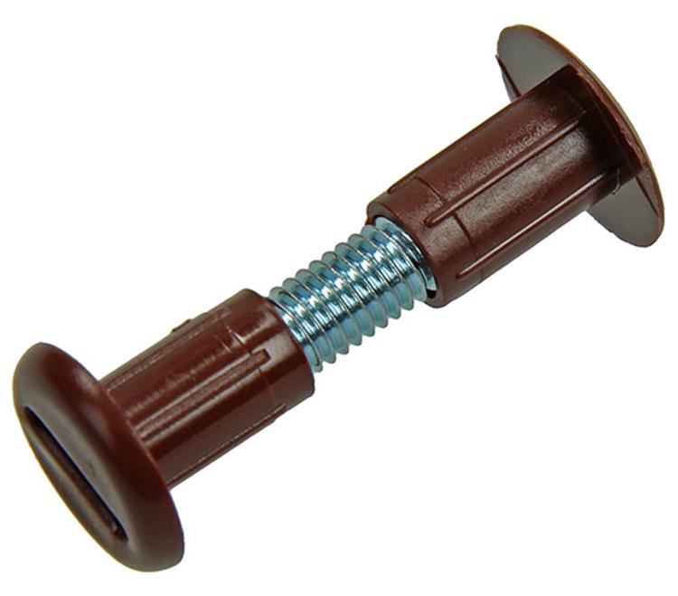 Mack 1013892 - 5 Verbindungsschrauben braun 30-40 mm | 10 Stück