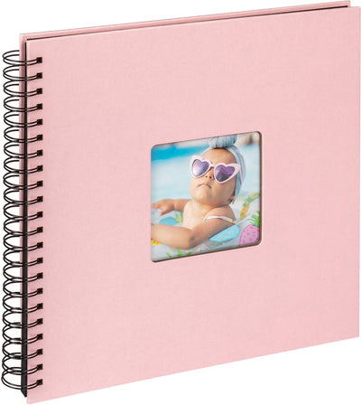 Walther sa-110-br Fun Baby Selection – Spiralalbum – Größe 30 x 30 cm – rosa