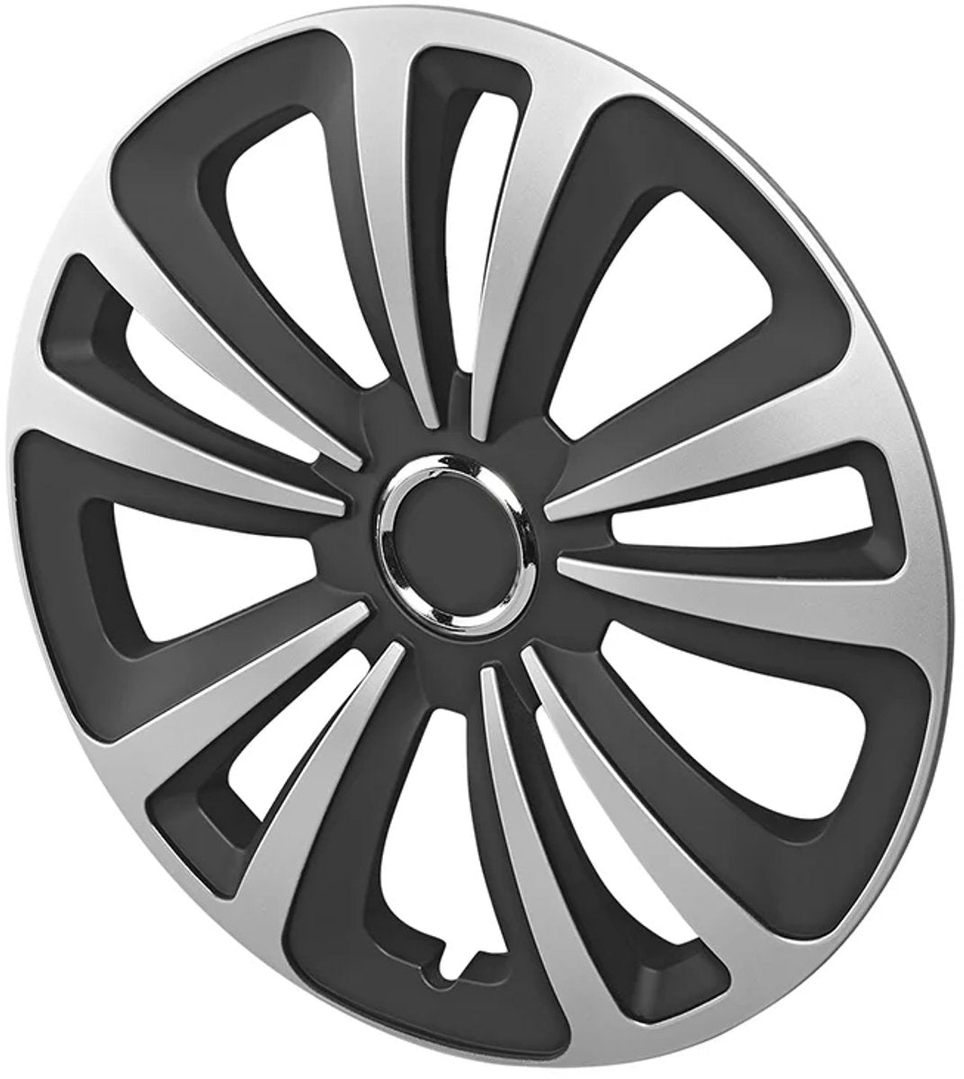 Proplus Radkappe Terra - 14 Zoll - Silber Schwarz