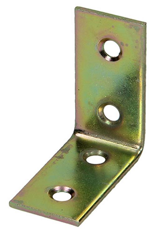 1014402 - Eckanker verzinkt 40x40x20x2mm | 50 Stück