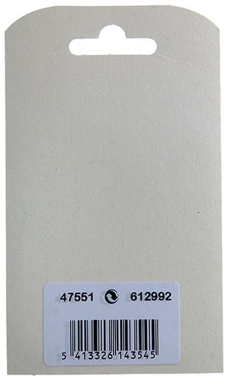 Mack 1013909 - 4 Rückwandverbinder weiß | 5 Stück
