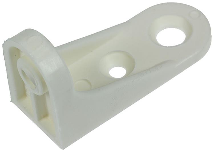 Mack 1013910 - 4 Rückwandverbinder weiß | 5 Stück