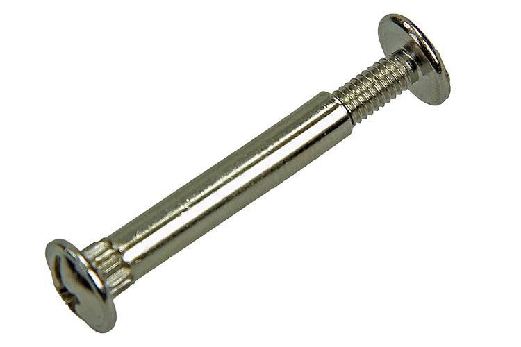 Mack 1013911 - 12 Schrankverbindungsschrauben verzinkt ø 5 mm 40-50 mm | 10 Stück