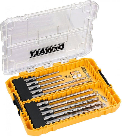 Dewalt-Zubehör dt70753 | sds-plus | Bohrerset | 10-teilig | im harten Fall - dt70753-qz