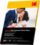 Kodak – 20 Blatt Fotopapier 280 g m², glänzend, Größe 13 x 18 cm, Tintenstrahldruck – 9891175