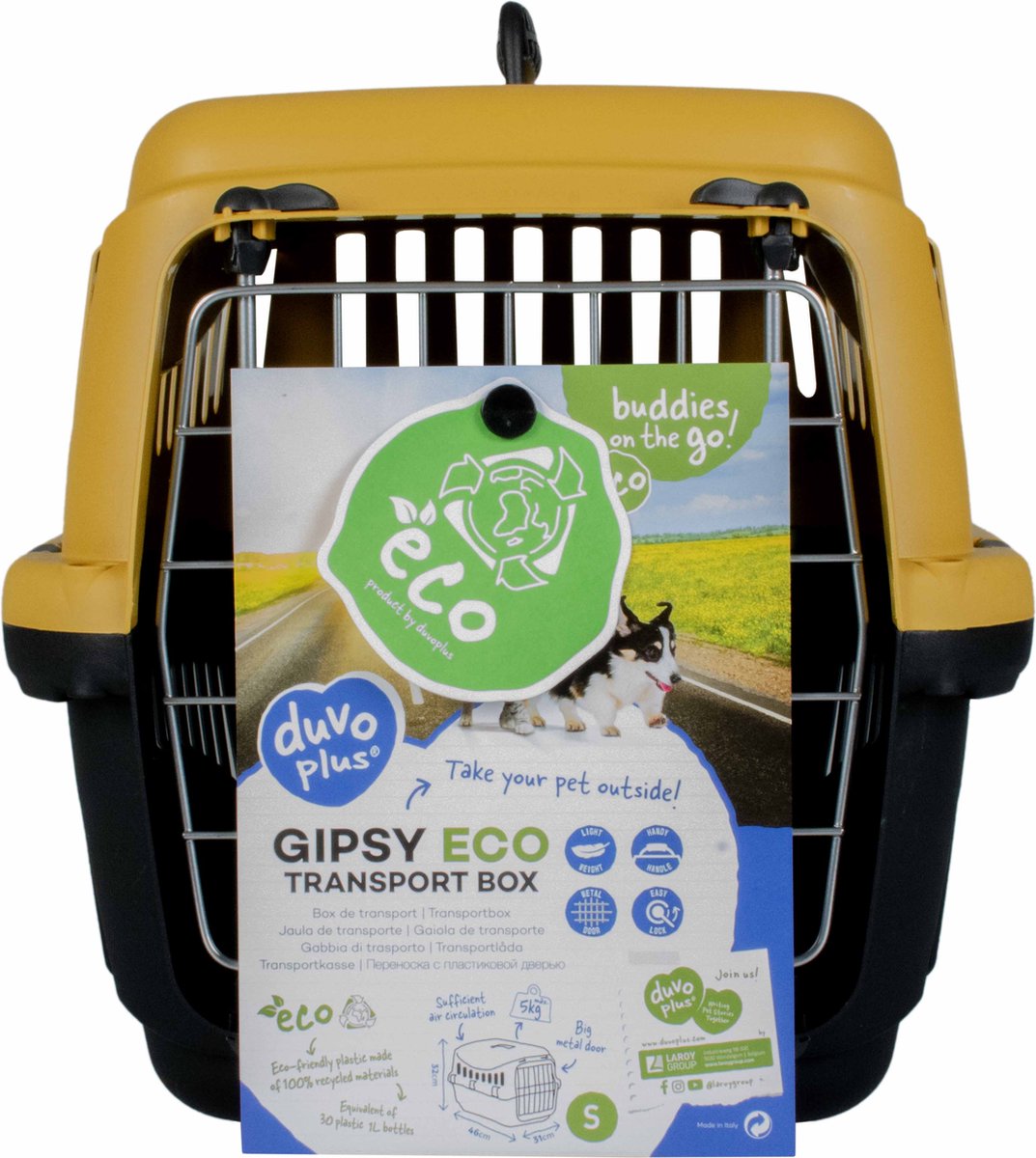 Duvo + Gipsey Öko-Transportbox Honig s