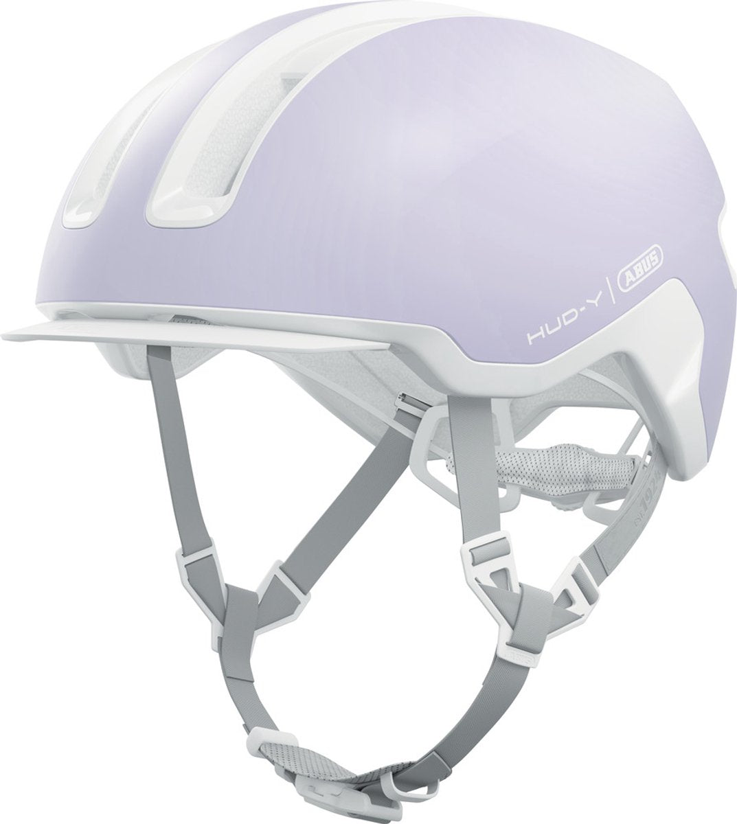Abus hud-y Fahrradhelm reiner Lavendel