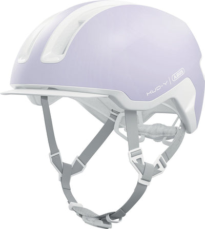 Abus hud-y Fahrradhelm reiner Lavendel