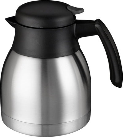 Bravilor Thermoskanne doppelwandig 1 Liter Edelstahl schwarz
