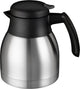 Bravilor Thermoskanne doppelwandig 1 Liter Edelstahl schwarz