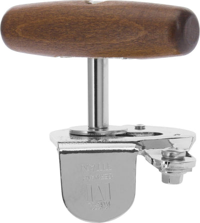 Westmark - Profi-Dosenöffner, für den Einsatz in der Gastronomie, Stahl, Holz, Titan, 12242260